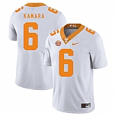 Tennessee Volunteers 6 Alvin Kamara White Nike College Football Jersey Dzhi,baseball caps,new era cap wholesale,wholesale hats